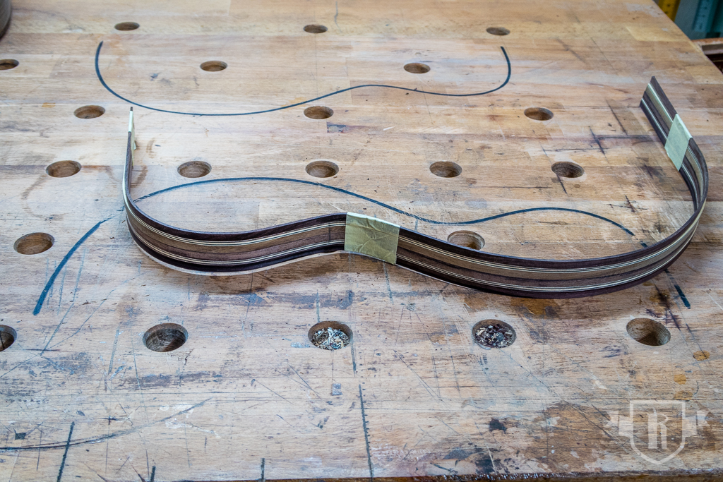 Bau einer Guitarlele: #17 Randeinlagen und Zierstreifen