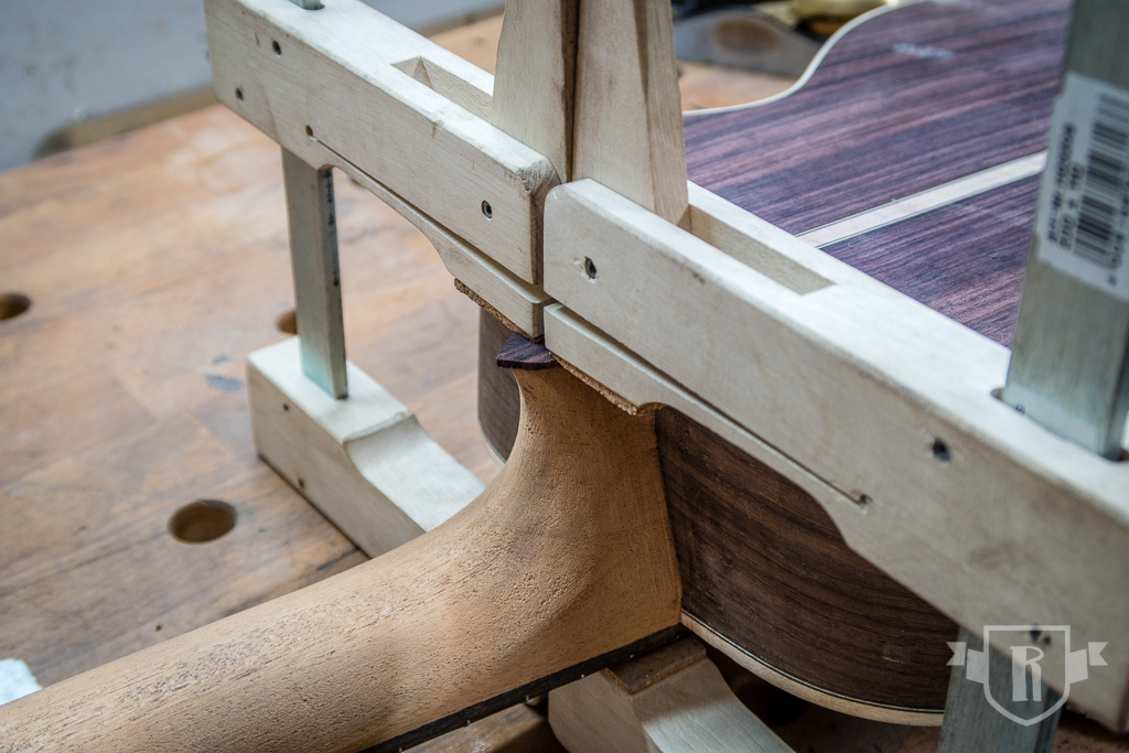 Bau einer Guitarlele: #22 Halskontur herstellen