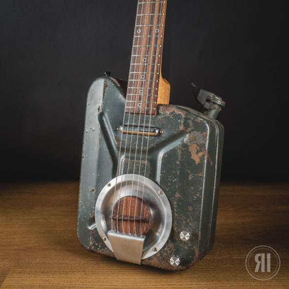 Gas Can Guitar 6-String "Lukas" with Resonator